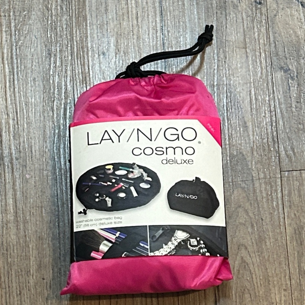 Cosmo Deluxe Pink Cosmetic Bag